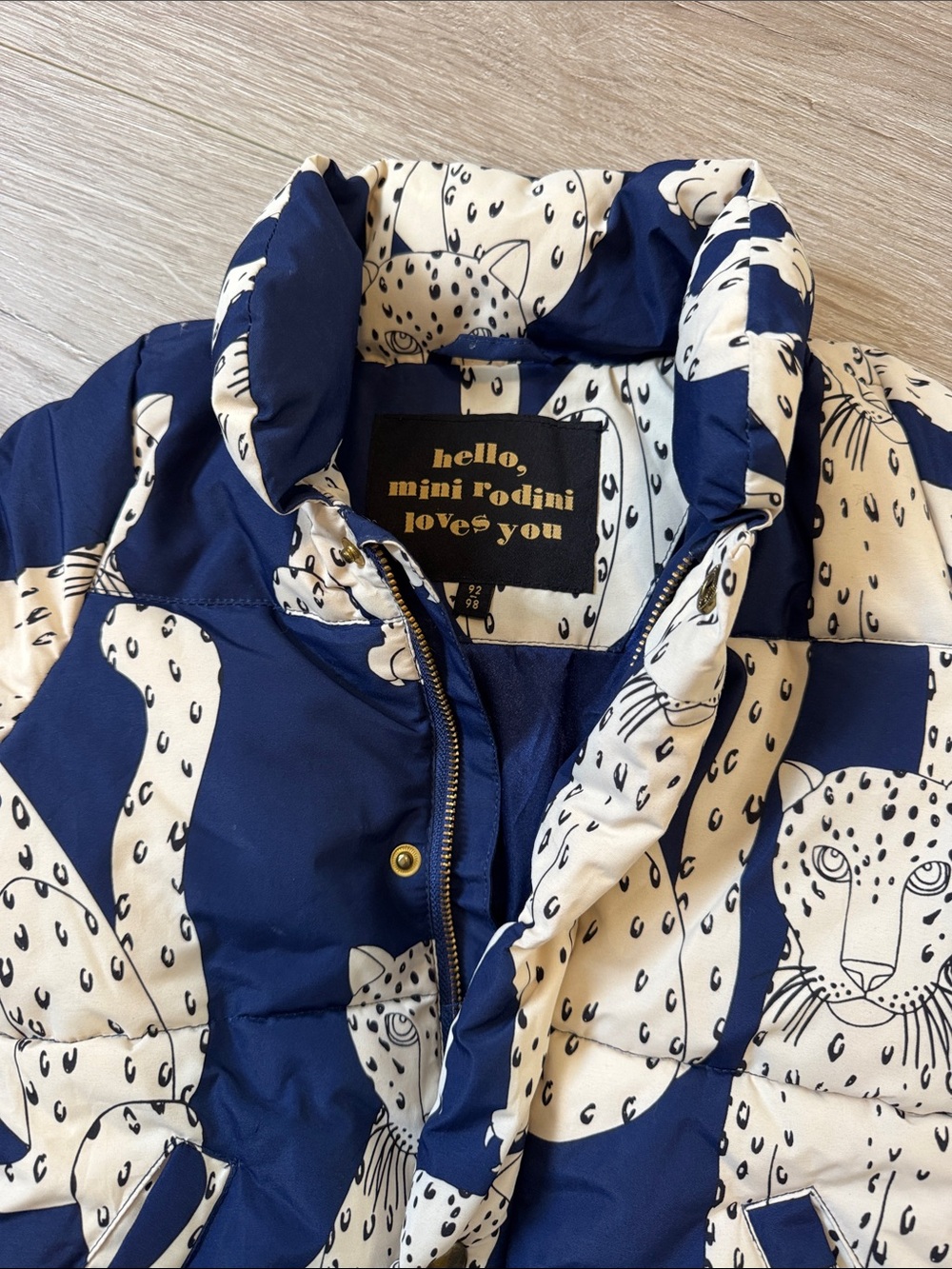 Mini rodini jaguar puffer jacket - Picture 2 of 2